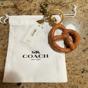 Coach Pretzel Bag Charm